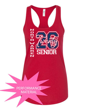 North Warren Performance Racerback Tank Top Design 16