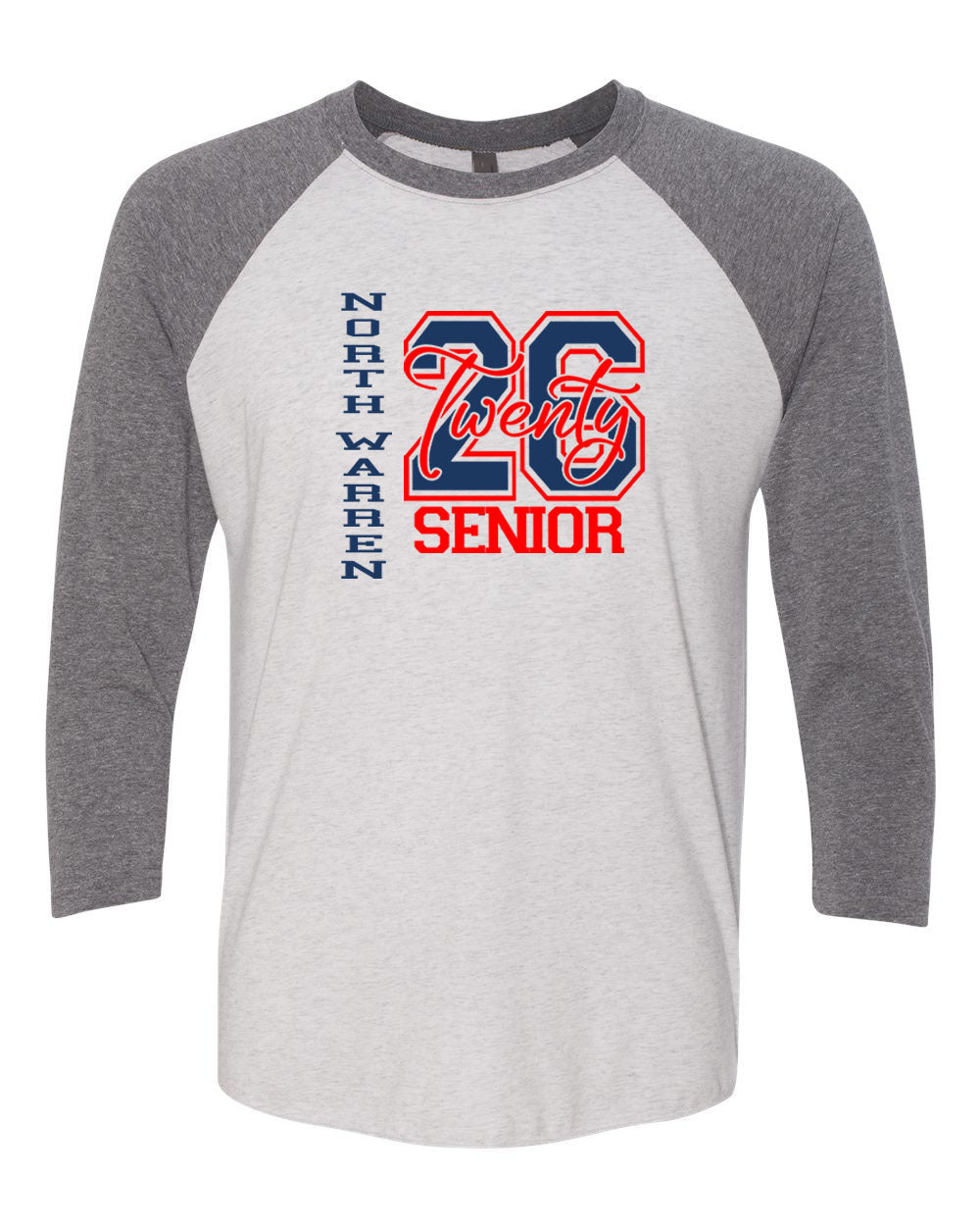 North Warren raglan shirt Design 16