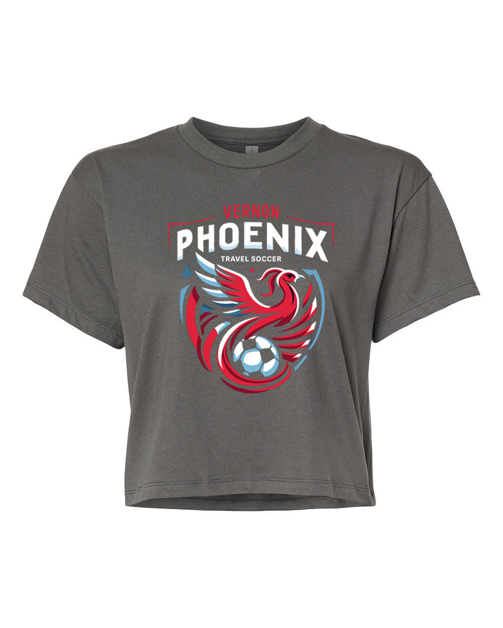 Phoenix Soccer Design 1 crop top