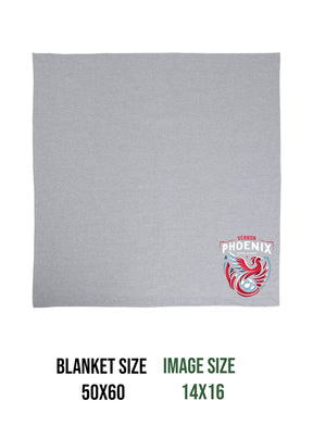 Phoenix Soccer Design 1 Blanket