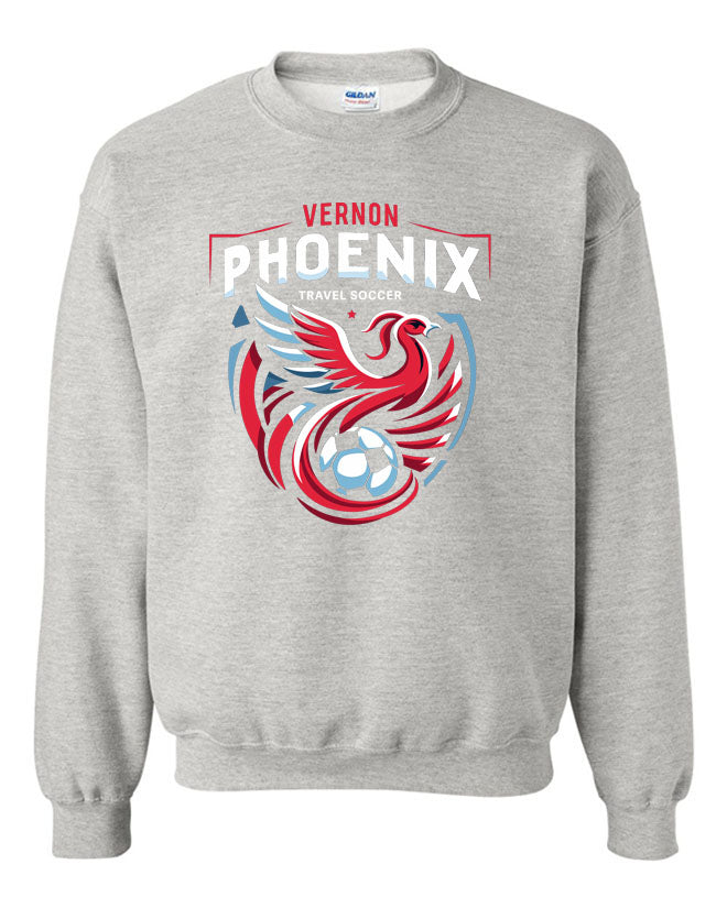 Phoenix Soccer Design 1 non hooded sweatshirt