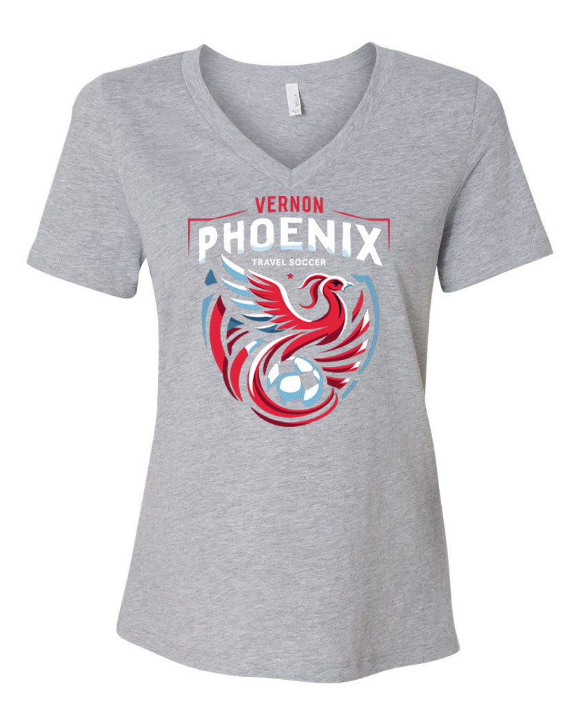 Phoenix Soccer Design 1 V-Neck