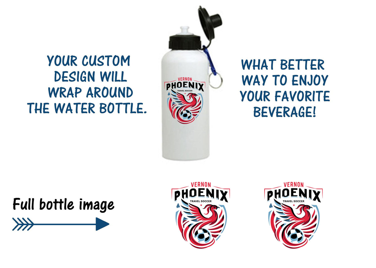 Phoenix Soccer Design 1 Water Bottle