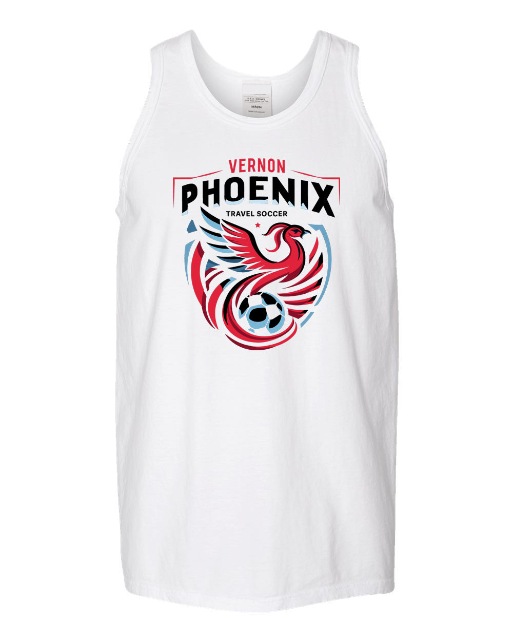 Phoenix Soccer design 1 Muscle Tank Top