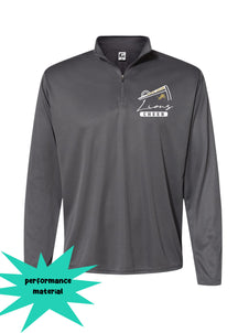 Pope John Cheer Quarter Zip Long Sleeve Design 11