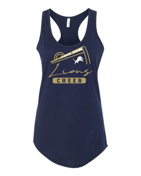 Pope John Cheer Racerback Tank Top Design 11