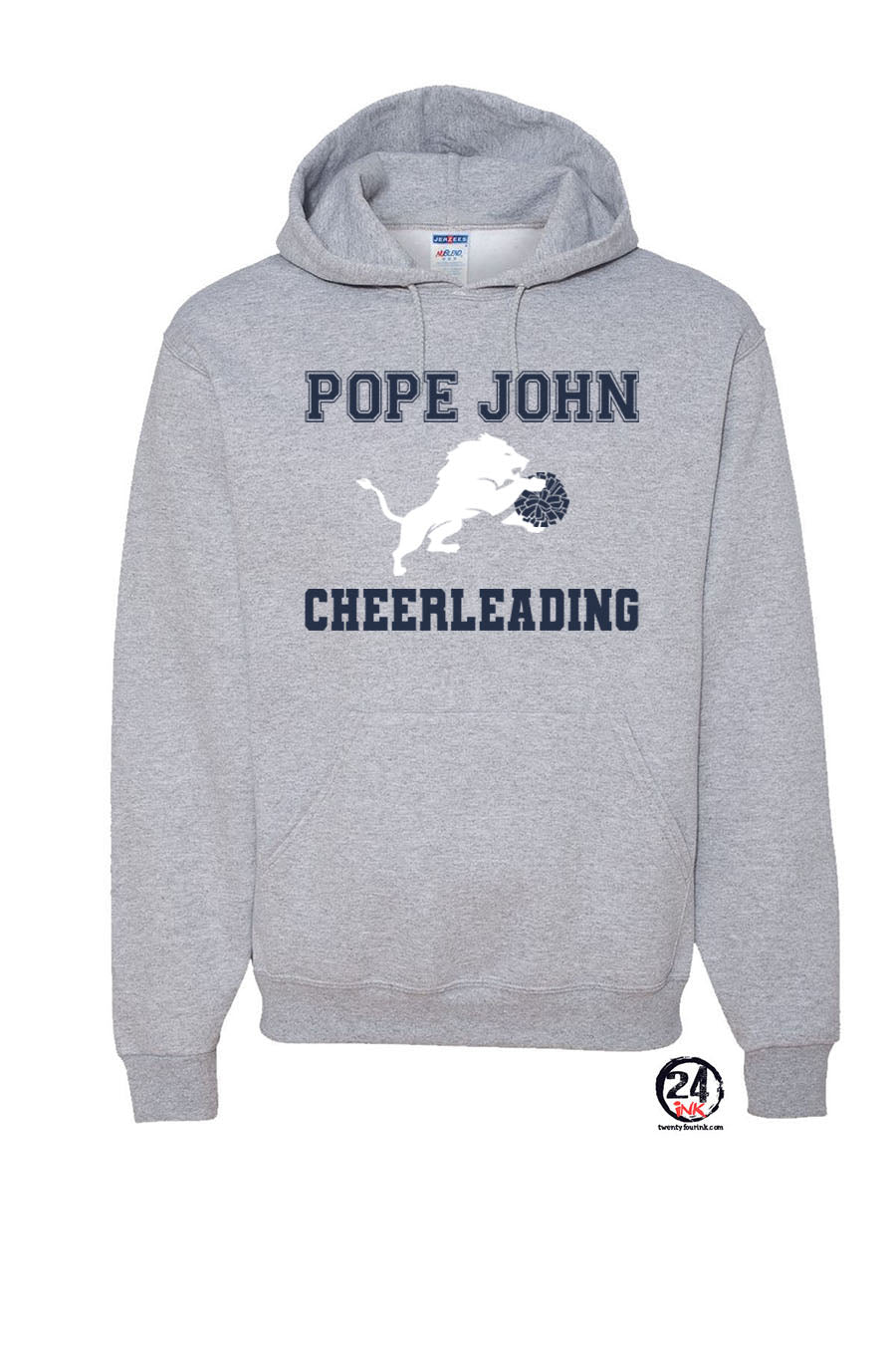Pope John Cheer Design 1 Hooded Sweatshirt