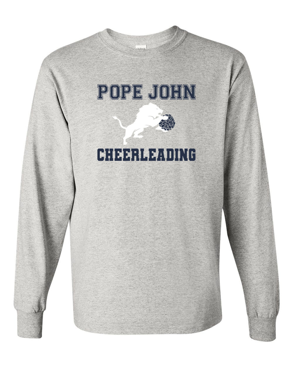 Pope John Cheer Design 1 Long Sleeve Shirt
