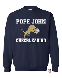 Pope John Cheer Design 1 non hooded sweatshirt