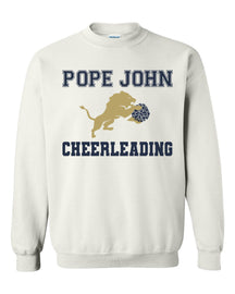 Pope John Cheer Design 1 non hooded sweatshirt