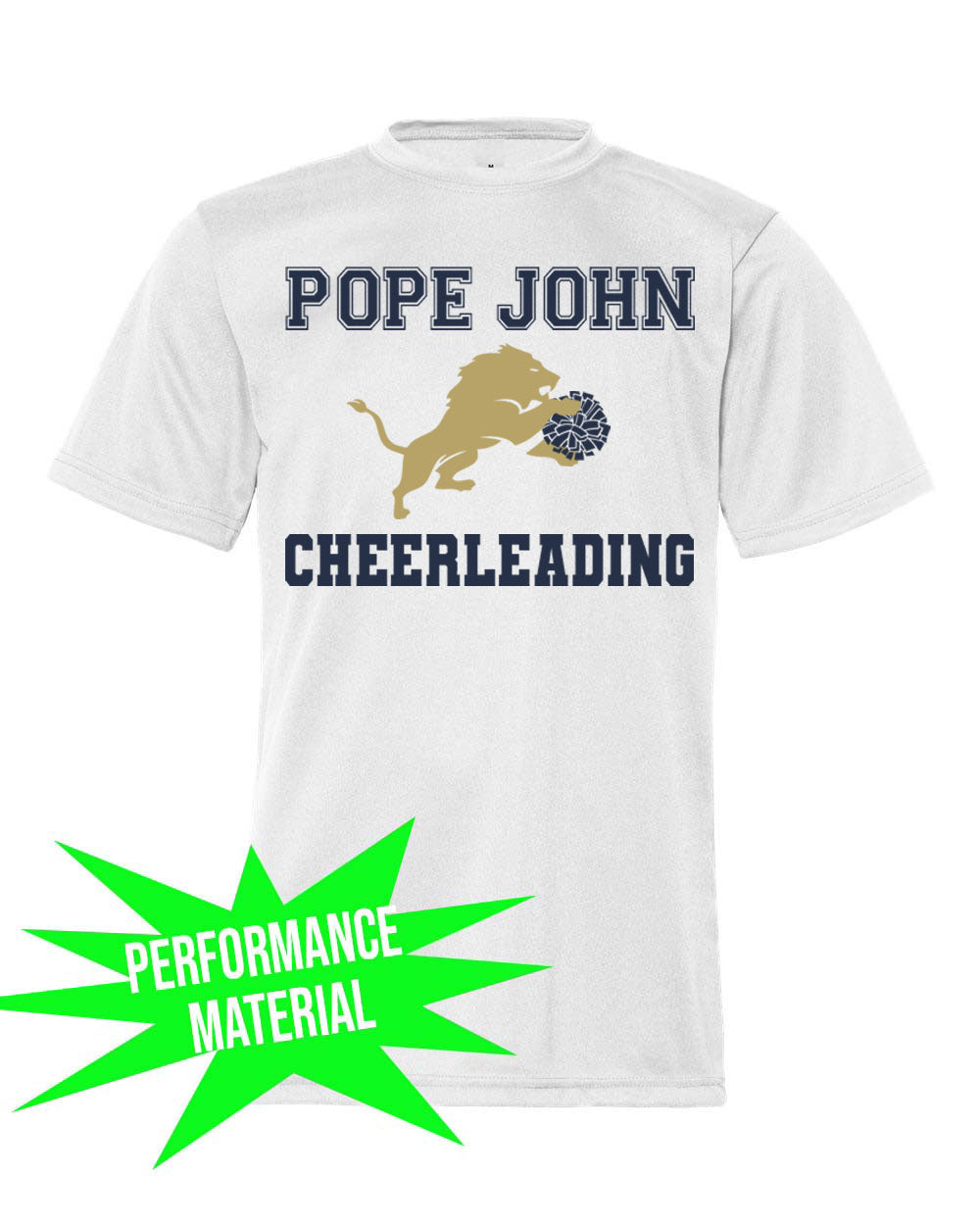 Pope John Cheer Performance Material design 1 T-Shirt