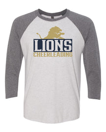 Pope John Cheer Design 2 raglan shirt