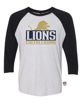 Pope John Cheer Design 2 raglan shirt