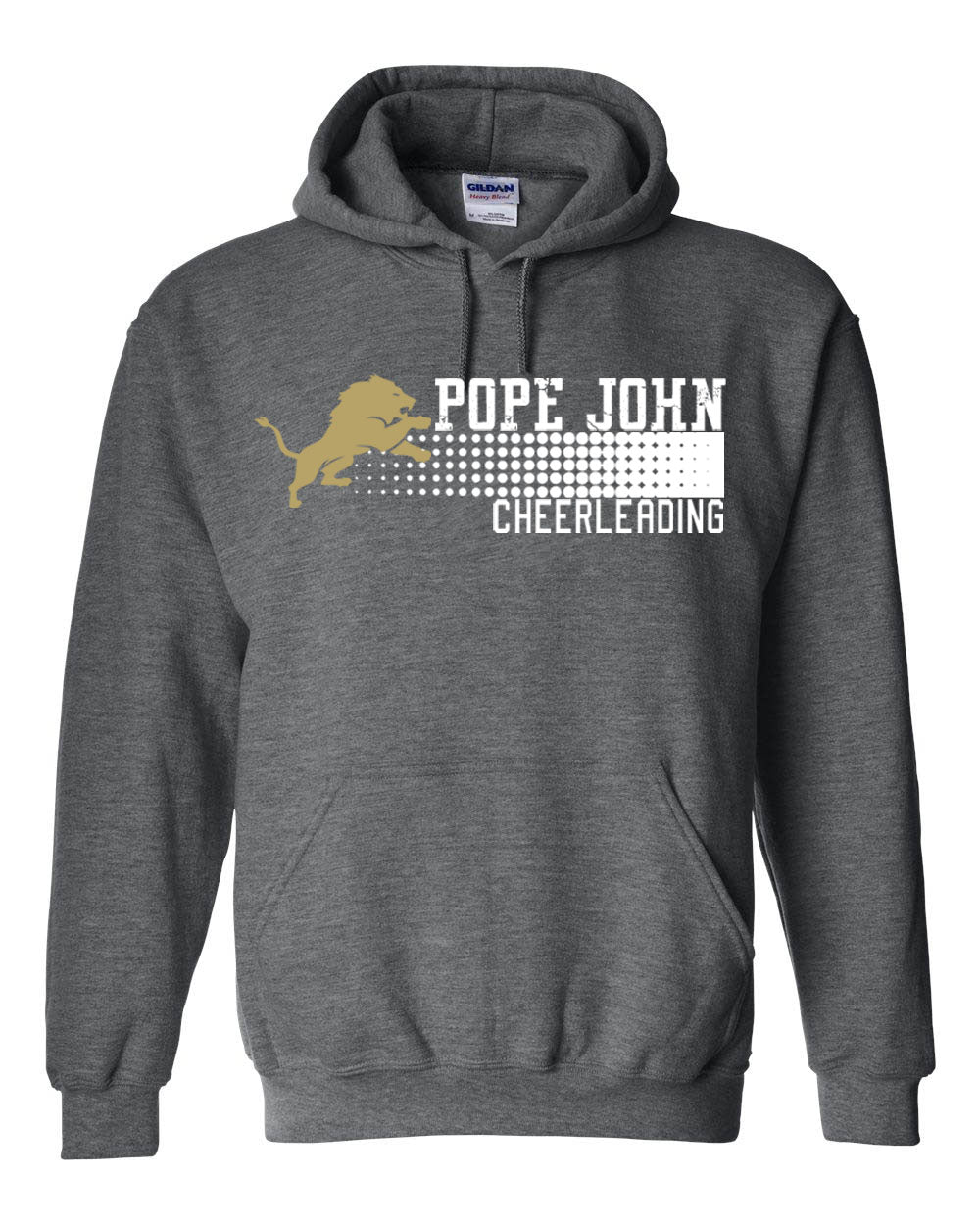 Pope John Cheer Design 4 Hooded Sweatshirt