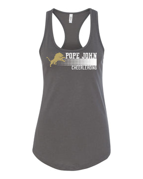 Pope John Cheer Racerback Design 4 Tank Top