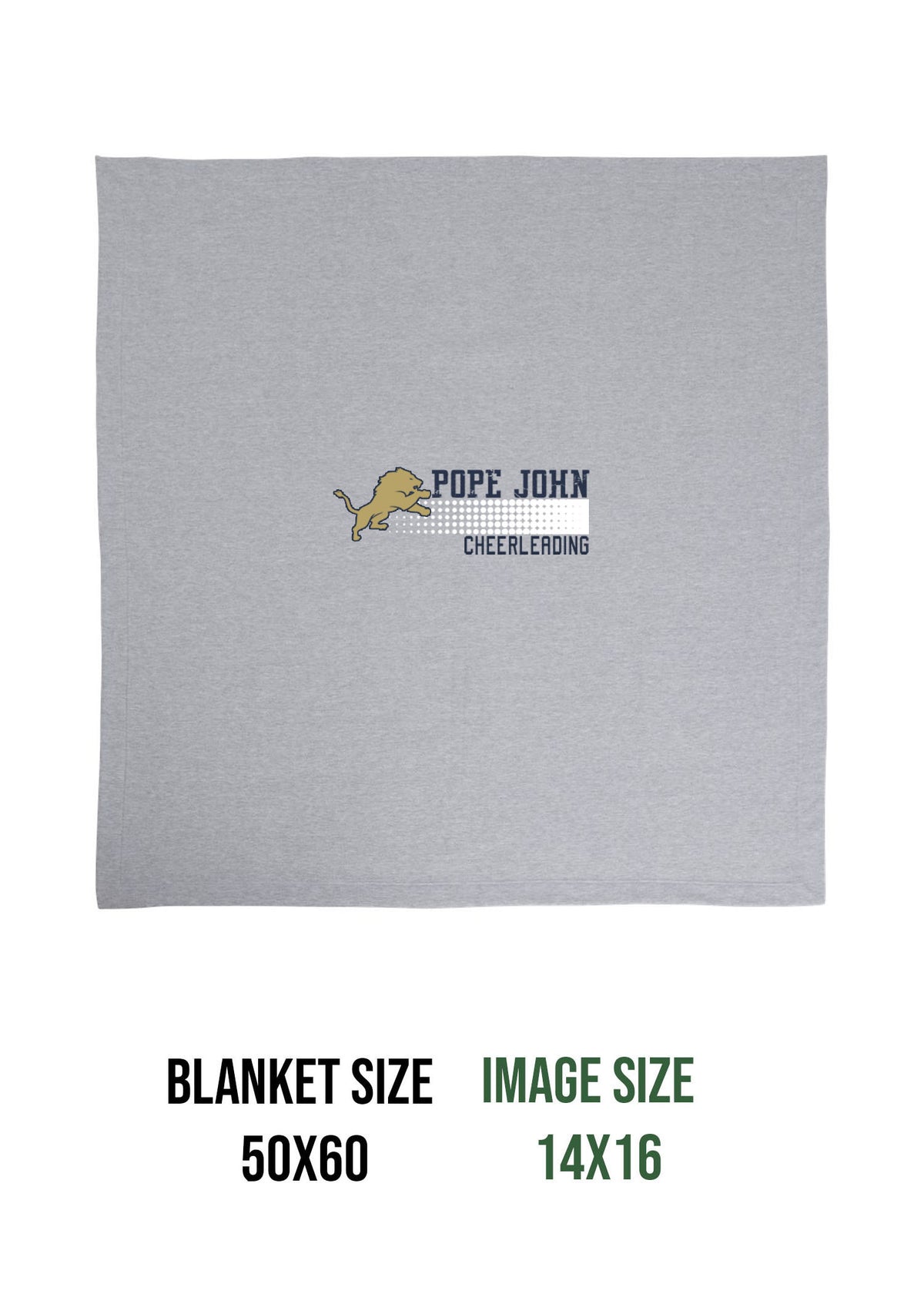 Pope John Cheer Design 4 Blanket