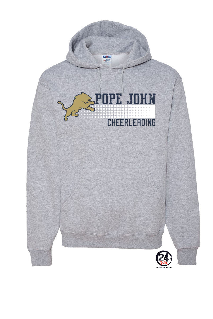Pope John Cheer Design 4 Hooded Sweatshirt