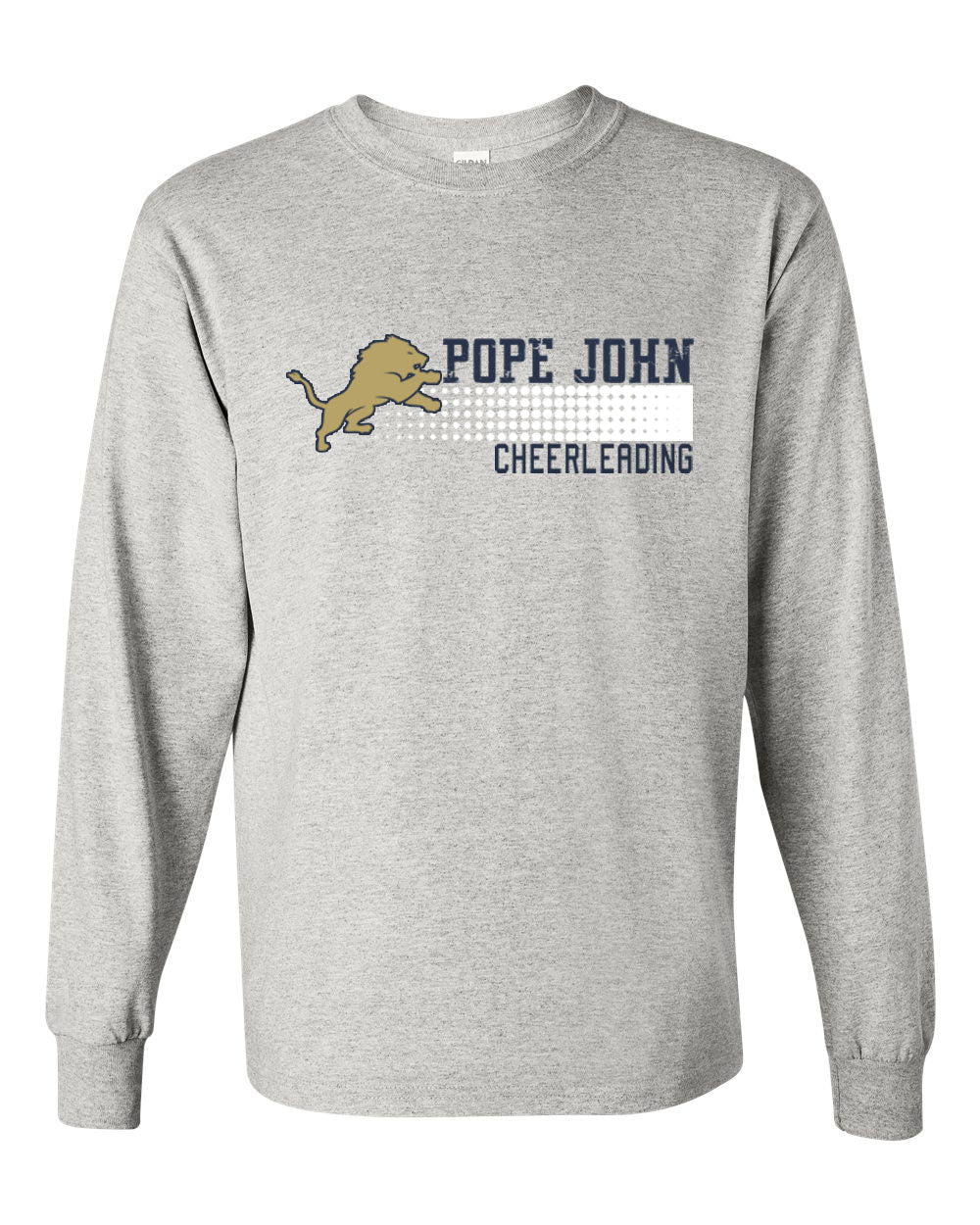 Pope John Cheer Design 4 Long Sleeve Shirt