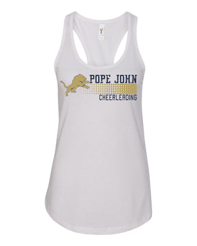 Pope John Cheer Racerback Design 4 Tank Top