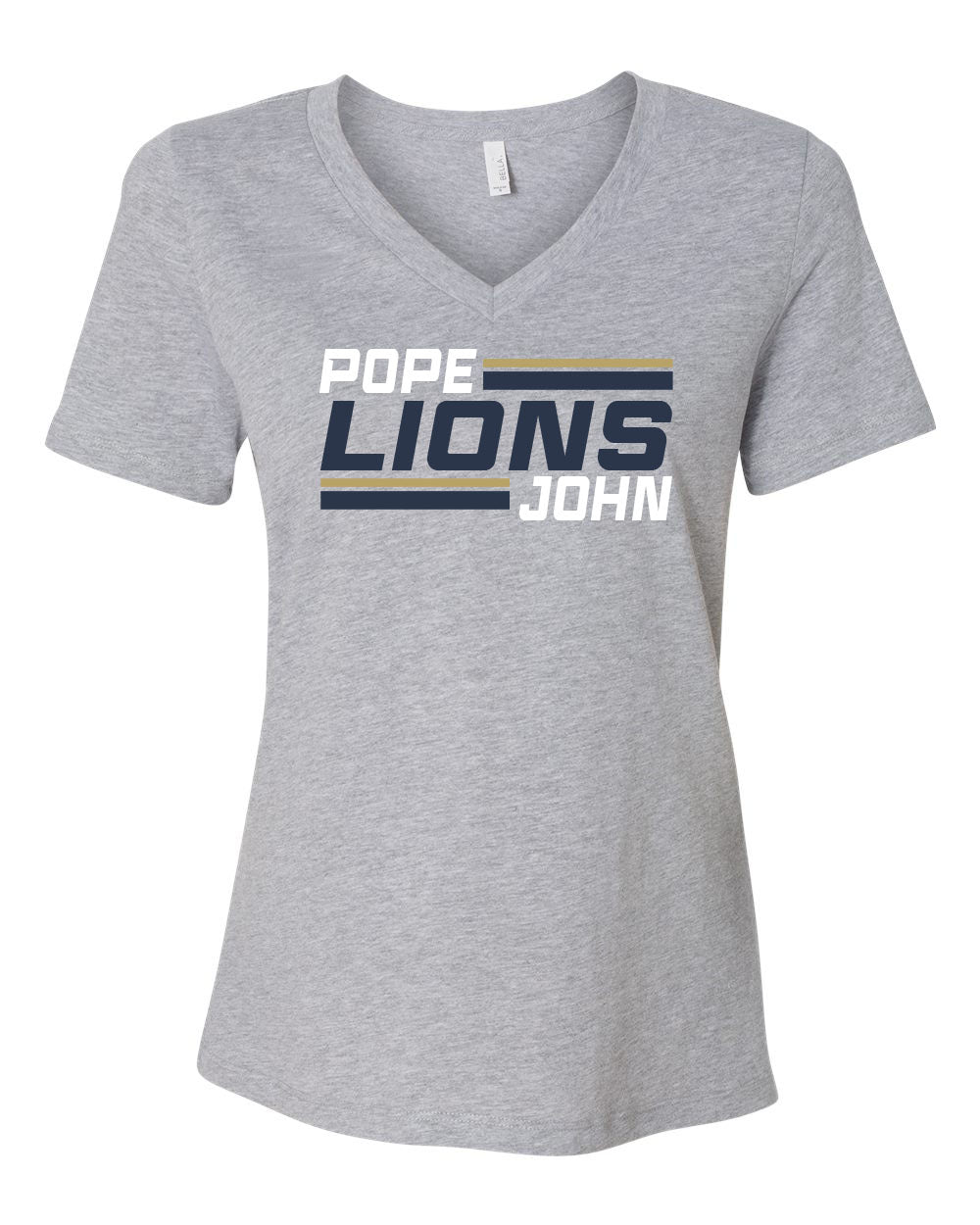 Pope John Cheer Design 5 V-neck T-Shirt