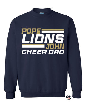 Pope John Cheer Design 5 non hooded sweatshirt