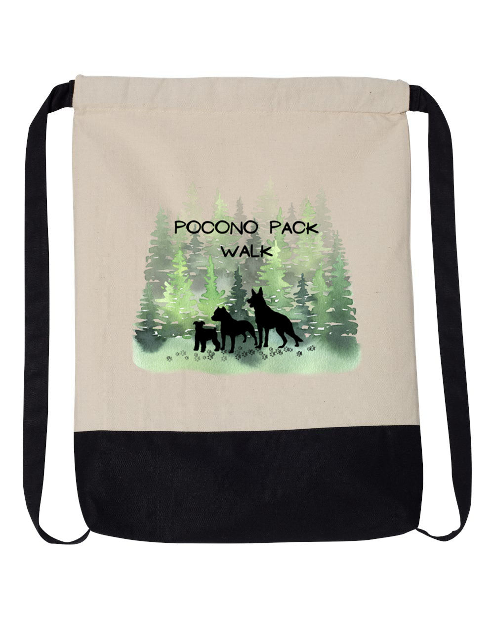 Pocono Pack Drawstring Bag Design 1