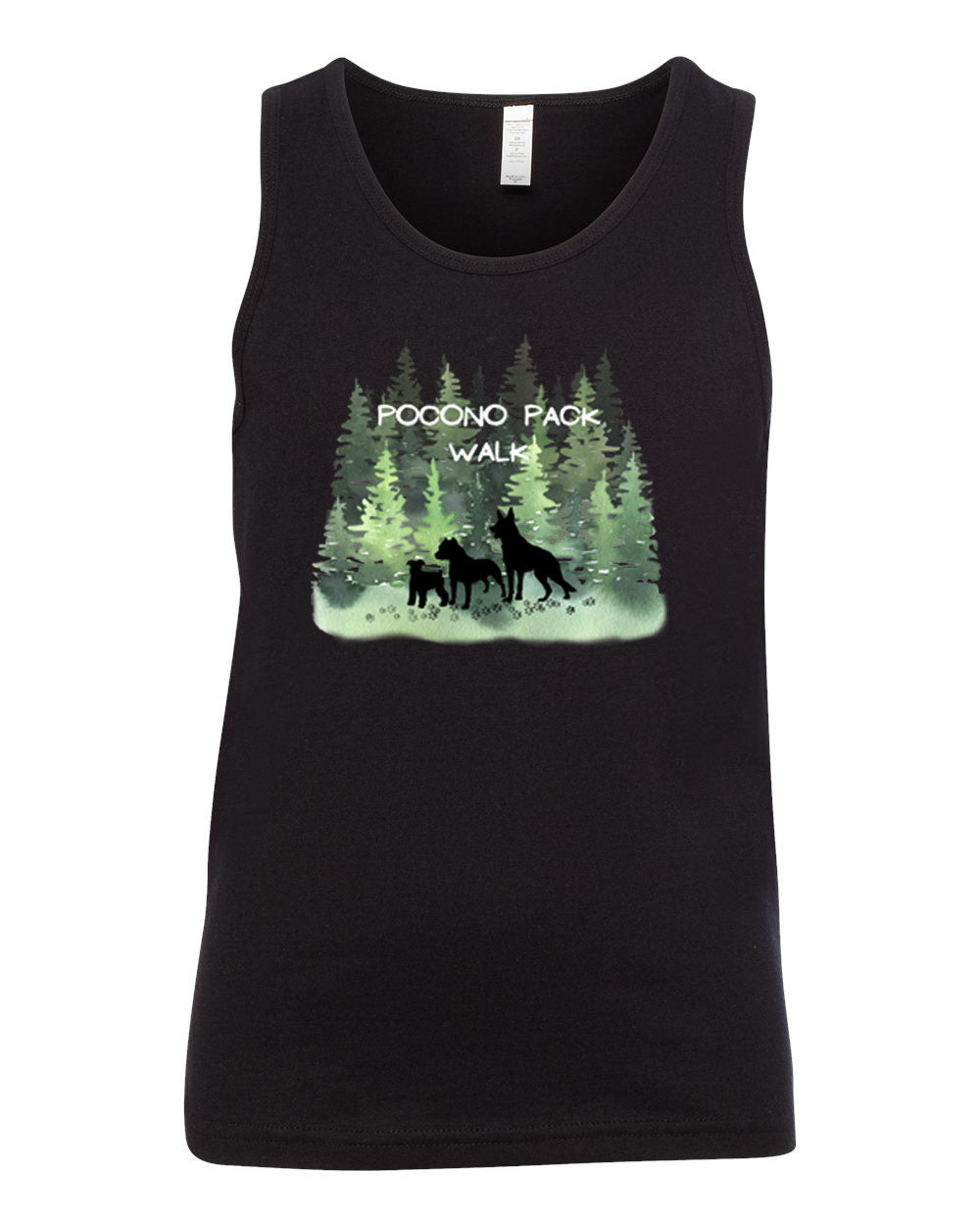 Pocono Pack design 1 Muscle Tank Top
