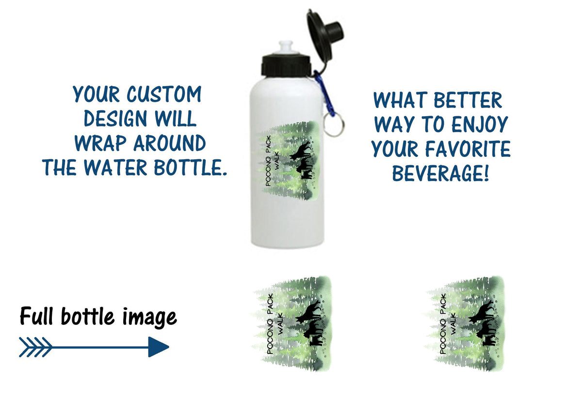 Pocono Pack Water Bottle Design 1