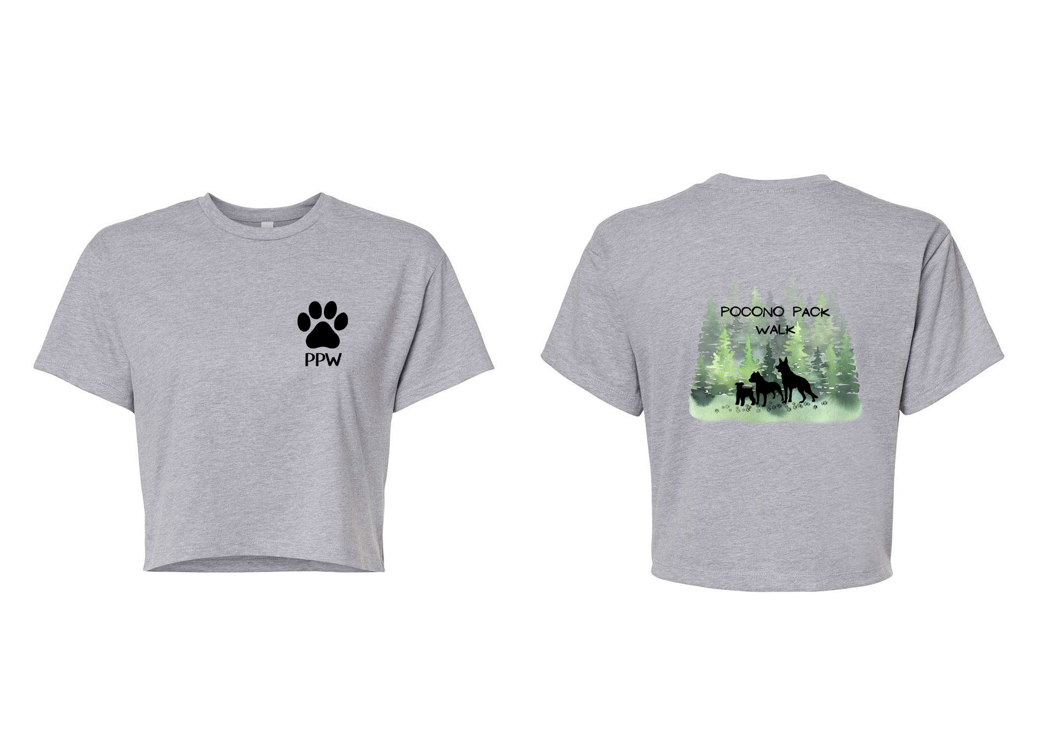 Pocono Pack design 2 Crop Top