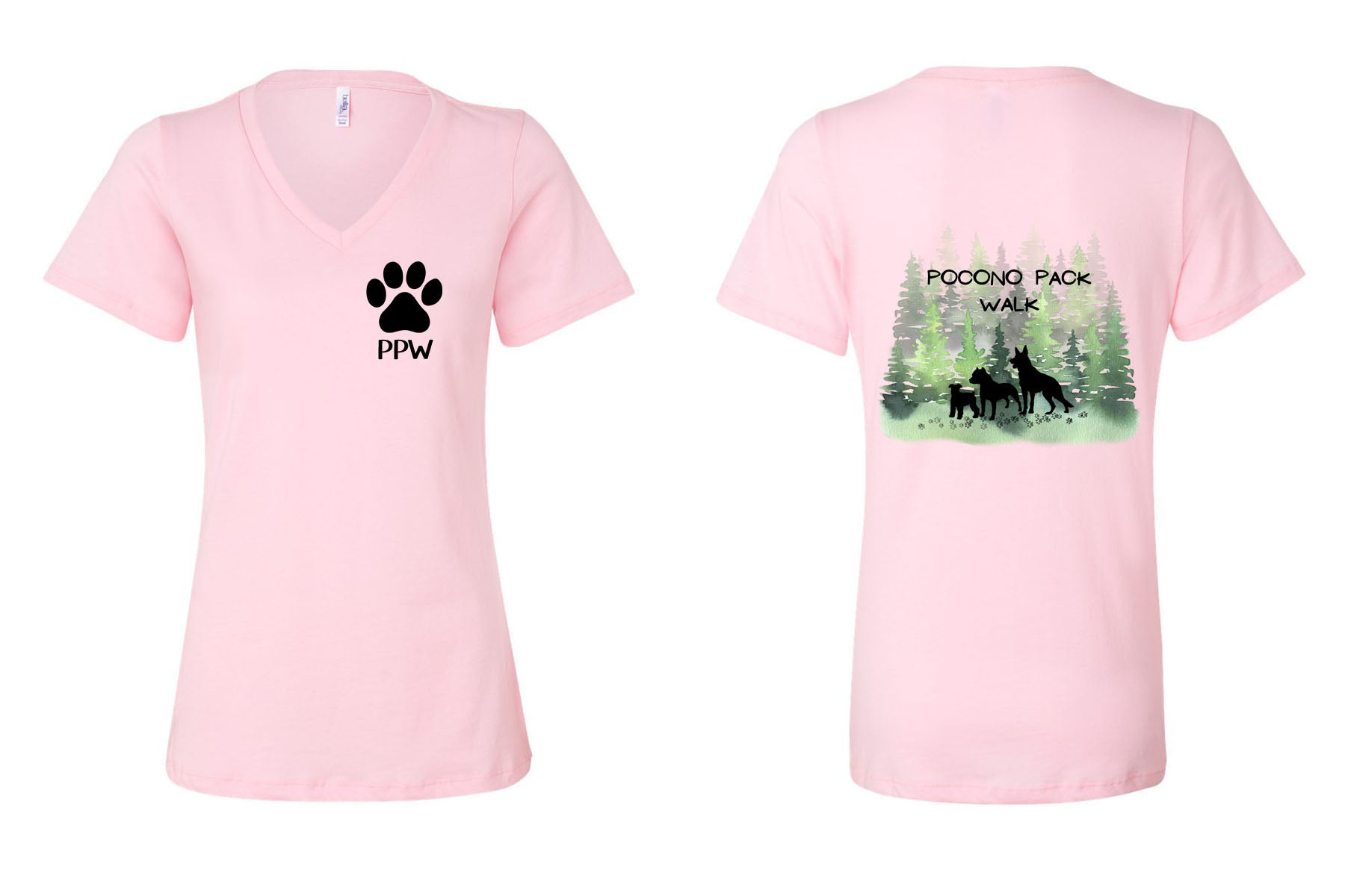 Pocono Pack Design 2 V-Neck