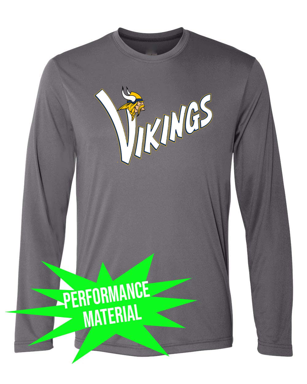 Rolling Hills Performance Material Long Sleeve Shirt Design 12