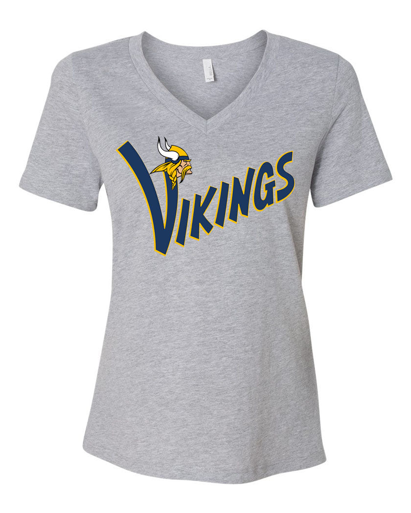 Rolling Hills V-neck T-shirt Design 12