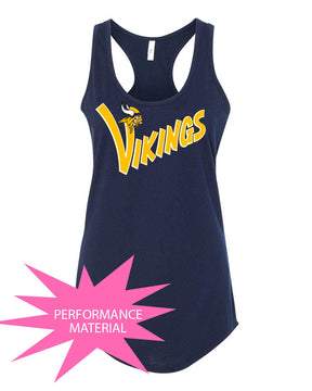 Rolling Hills Performance Racerback Tank Top Design 12