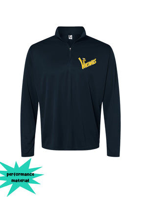 Rolling Hills Quarter Zip Long Sleeve Design 12