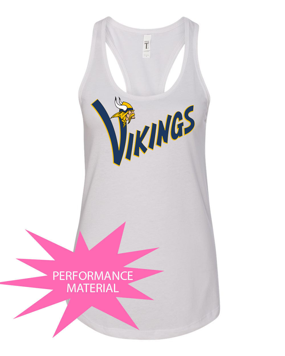 Rolling Hills Performance Racerback Tank Top Design 12