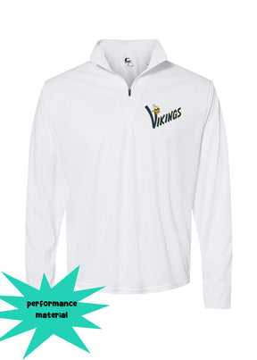 Rolling Hills Quarter Zip Long Sleeve Design 12