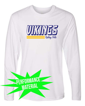 Rolling Hills Performance Material Long Sleeve Shirt Design 7