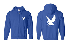 Hilltop Country Day School design 8 Zip up Sweatshirt