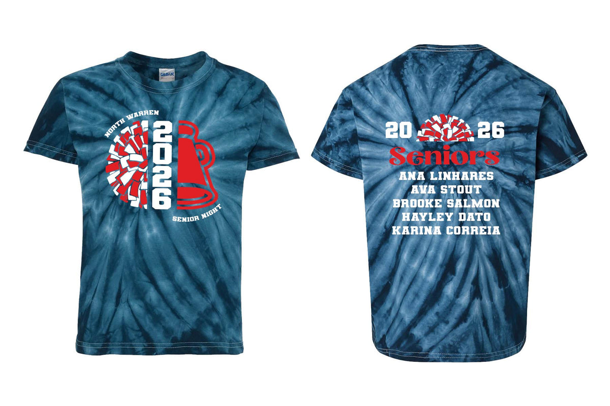 North Warren School Senior Night Tie Dye t-shirt