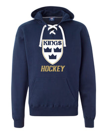 Kings Hockey Design 6 Hooded Sweatshirt with laces