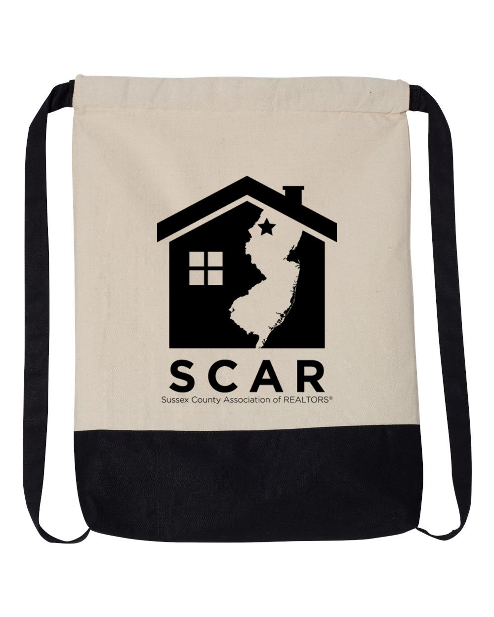 SCAR Drawstring Bag Design 1