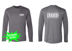 SCESC Performance Material Long Sleeve Shirt