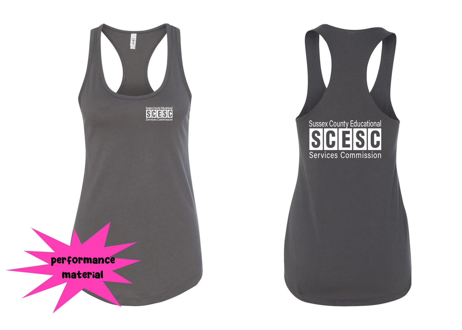 SCESC Performance Racerback Tank Top