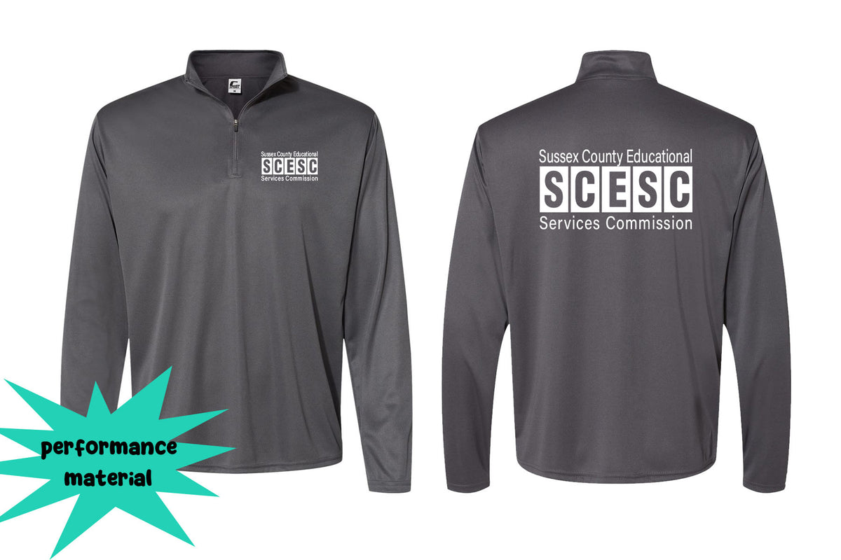 SCESC Quarter Zip Long Sleeve