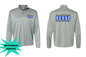 SCESC Quarter Zip Long Sleeve