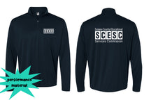 SCESC Quarter Zip Long Sleeve