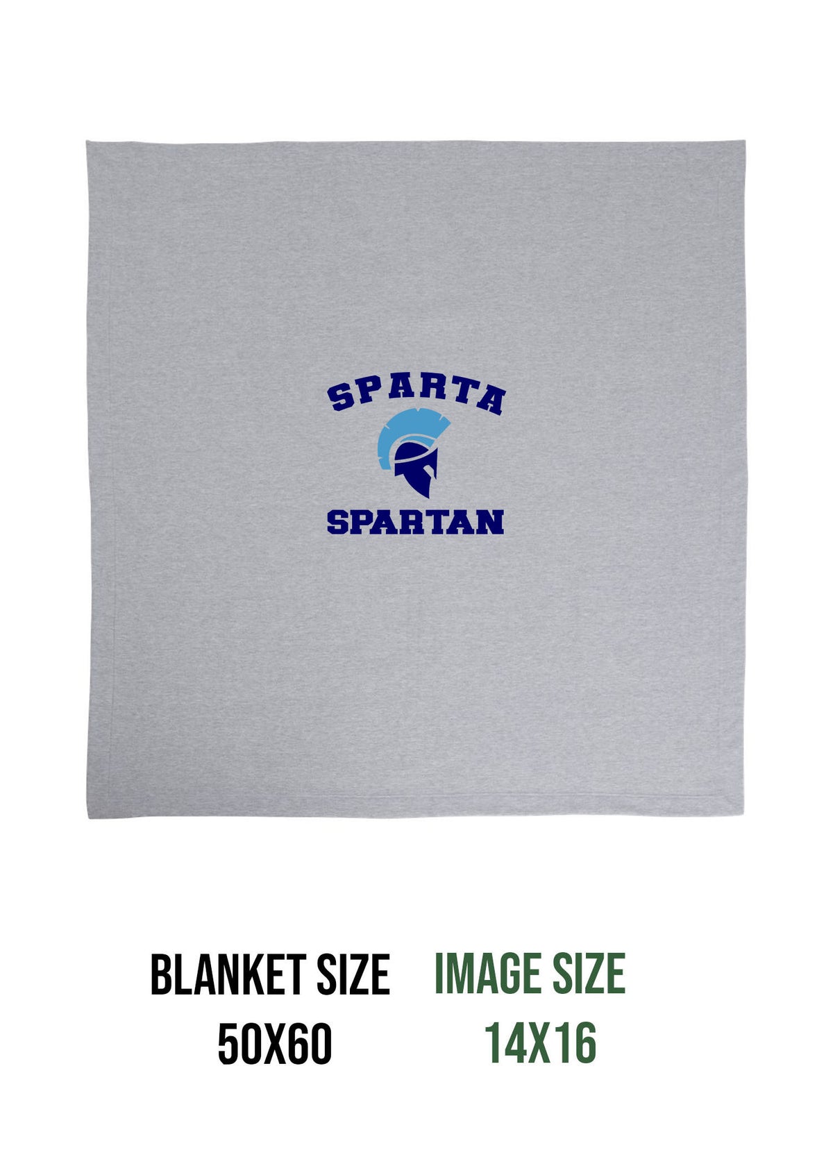 Sparta School Design 1 Blanket