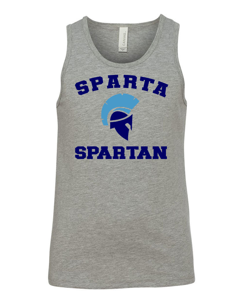 Sparta School design 1 Muscle Tank Top