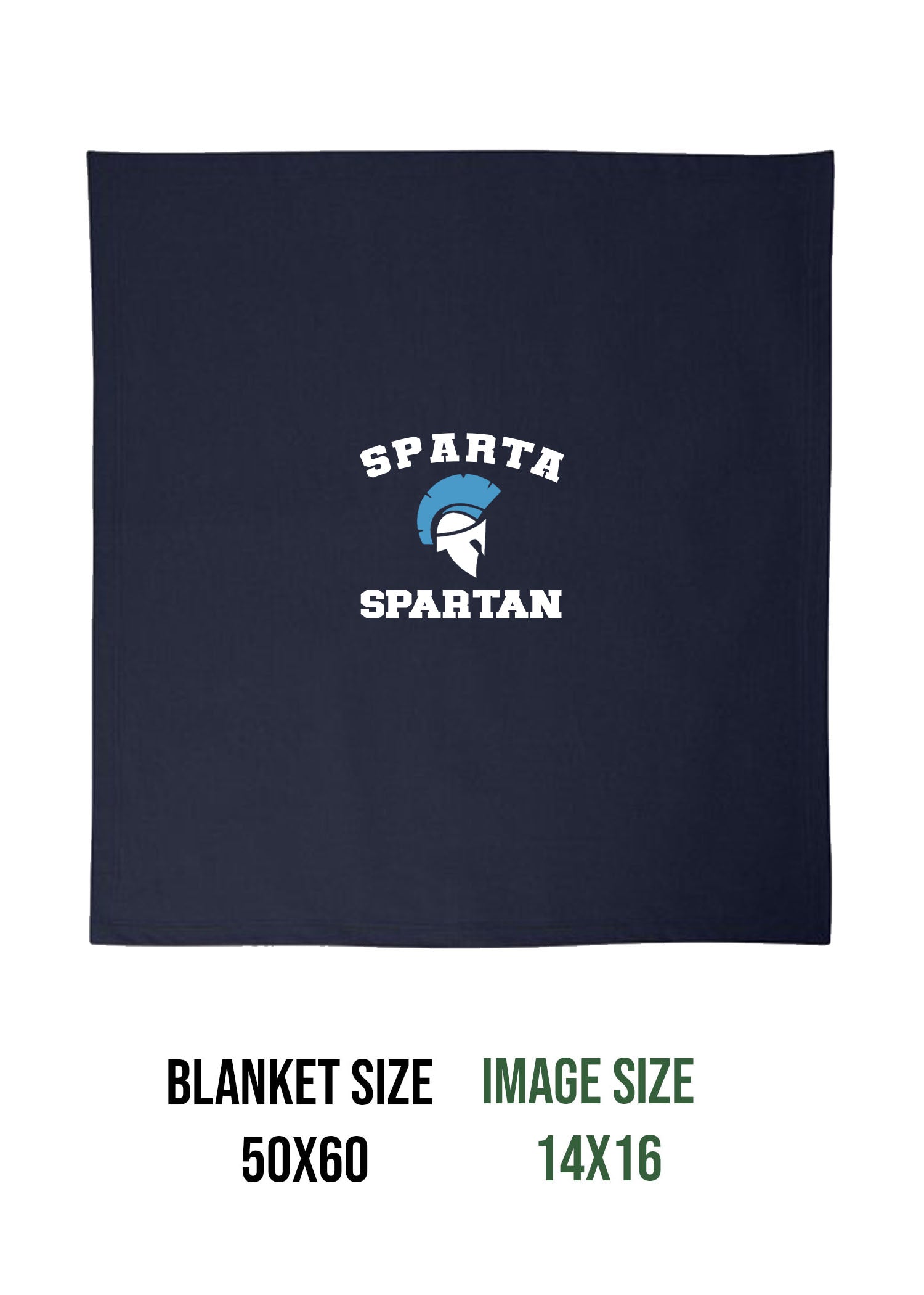 Sparta School Design 1 Blanket
