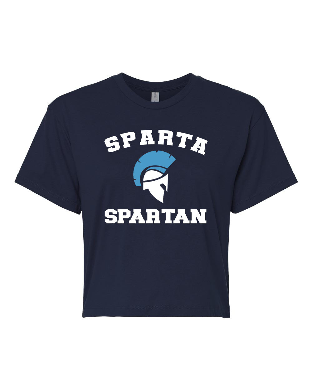 Sparta School Design 1 Crop Top